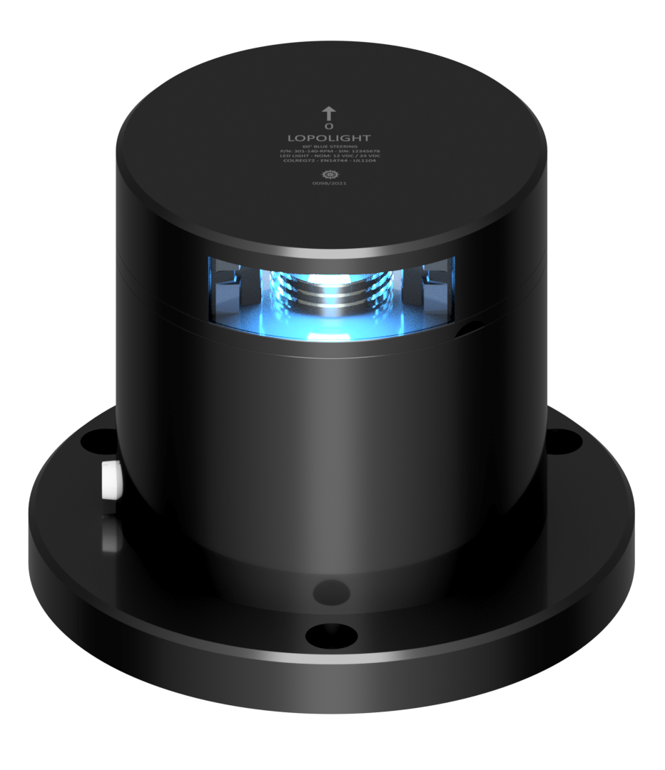 3nm 135° Blue Escort Light, dimmable, black 3nm 135° Blue Escort Light, dimmable, black